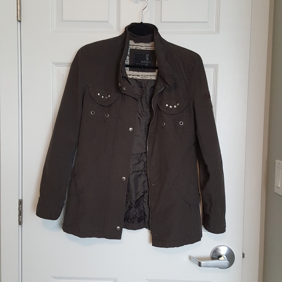 BUFFALO Grey Utility Jacket Fall - Picture 4 of 11